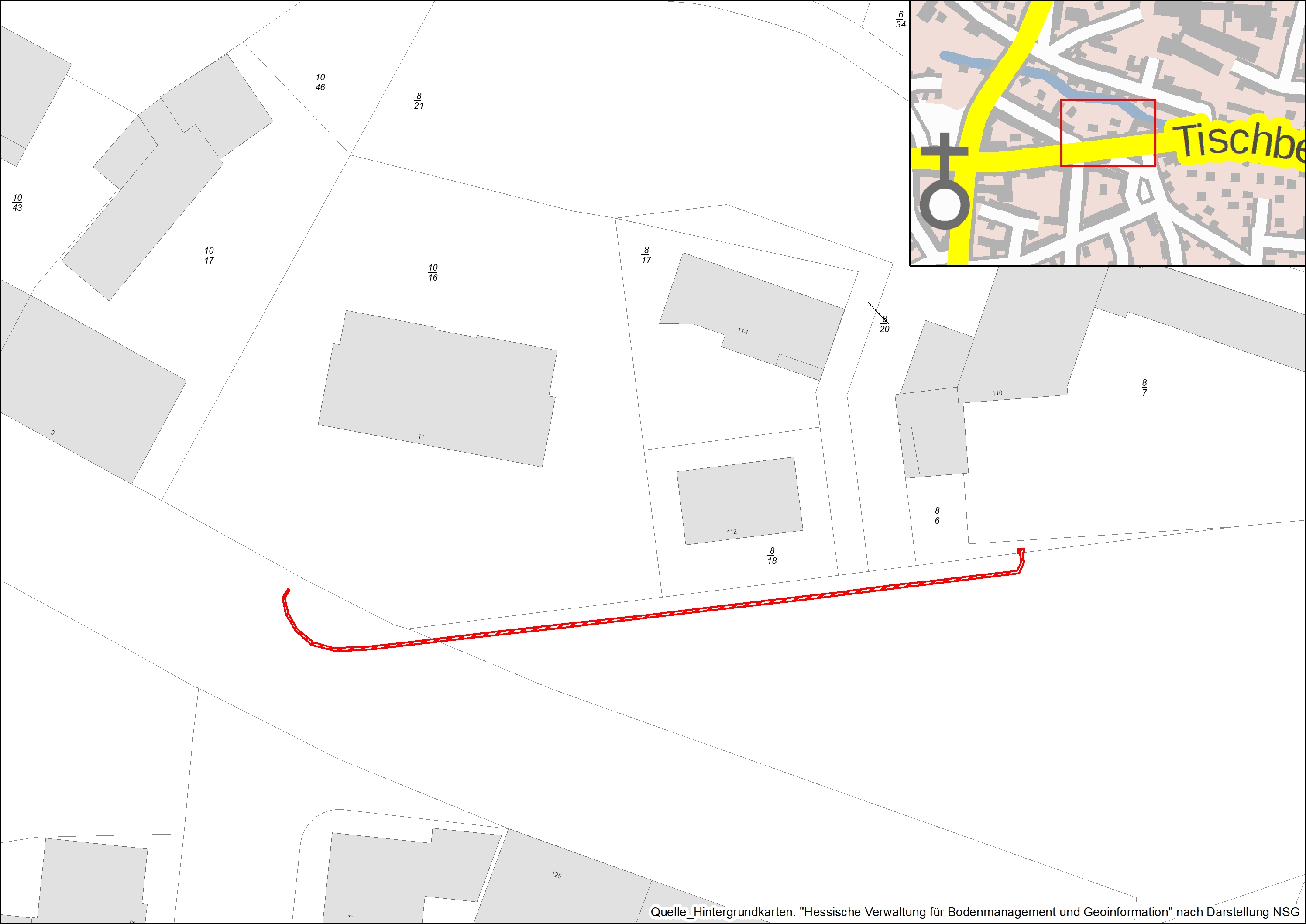 Karte Baustelle 613584
